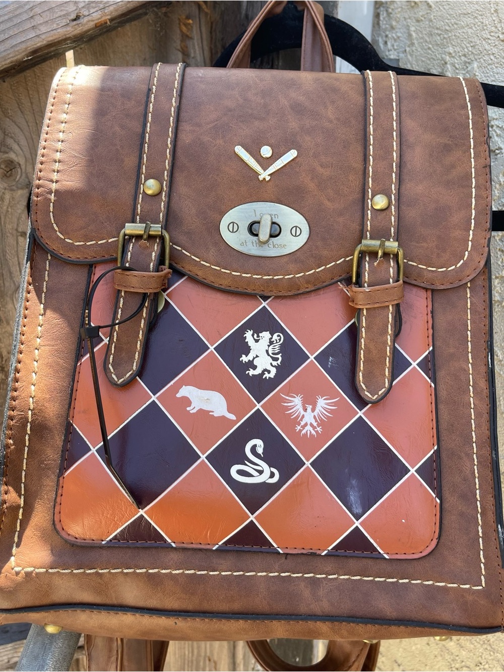 Harry Potter LitJoy Crate Quidditch Convertible Backpack